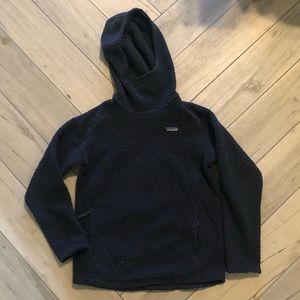 Grey Patagonia pullover hoodie